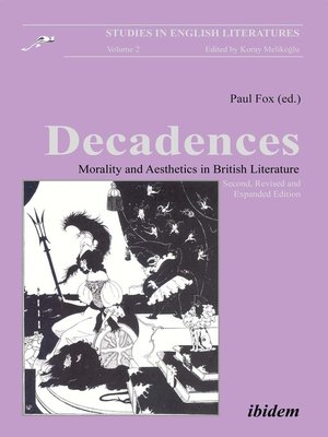 cover image of Decadences--Morality and Aesthetics in British Literature